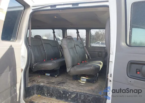 2012 Chevrolet Express 3500 Ls z USA, uszkodzony, nr VIN 1GAZGZFG4C1158179